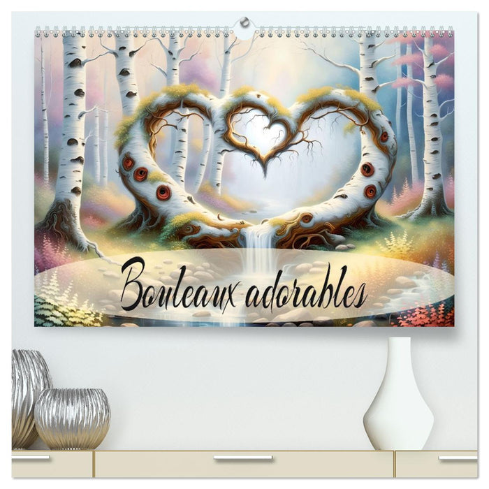 Bouleaux adorables (CALVENDO Calendrier supérieur 2026)