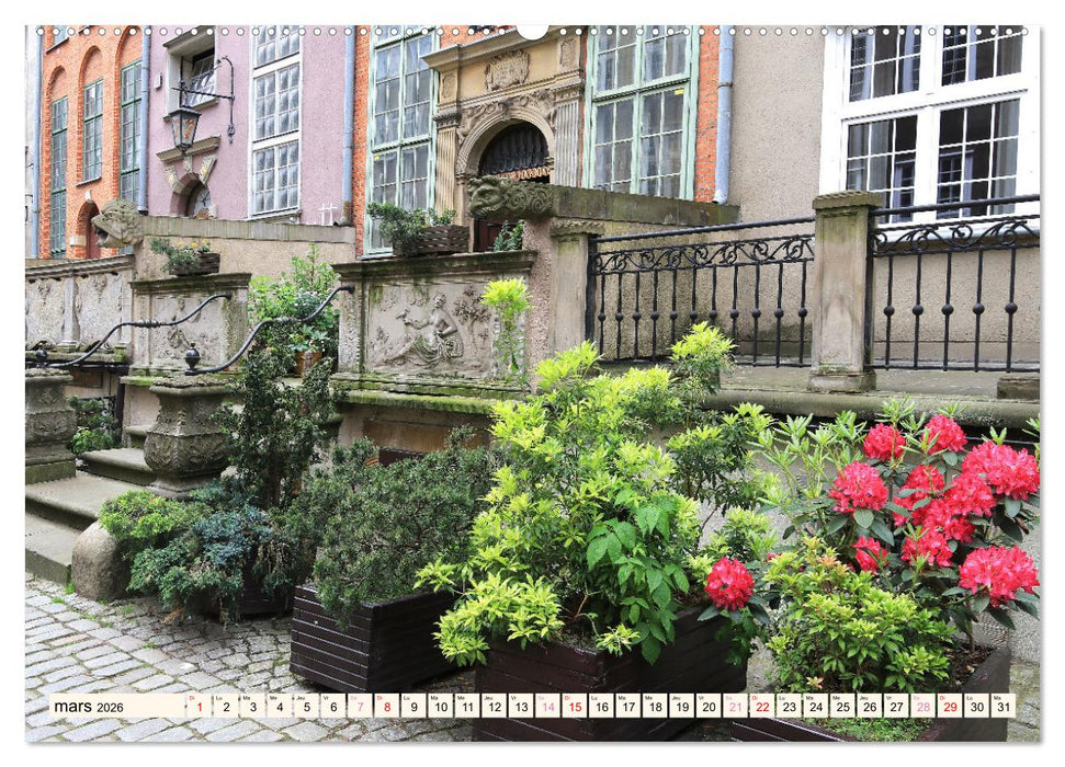 GDANSK - Ville portuaire de rêve en Pologne (CALVENDO Calendrier supérieur 2026)
