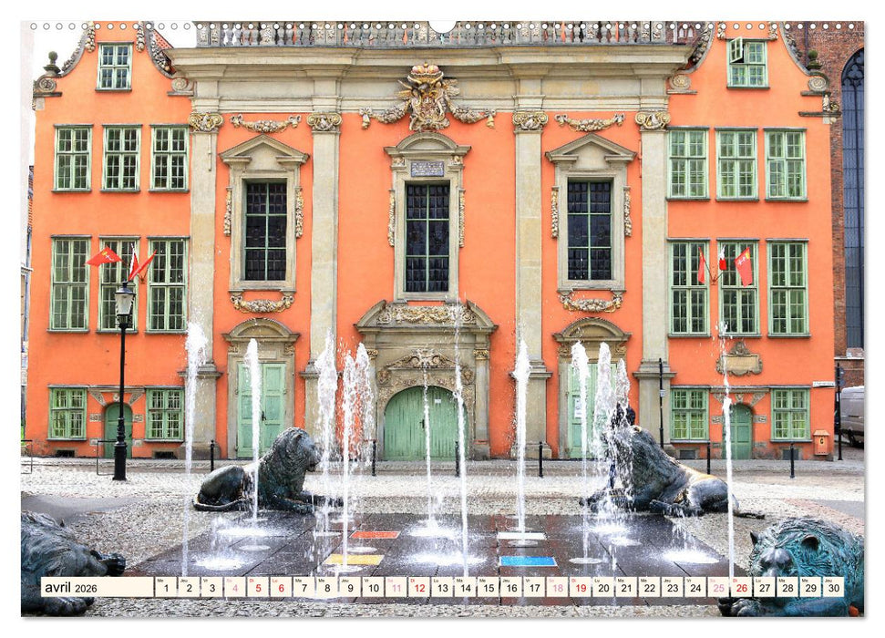 GDANSK - Ville portuaire de rêve en Pologne (CALVENDO Calendrier supérieur 2026)