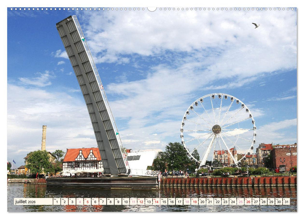 GDANSK - Ville portuaire de rêve en Pologne (CALVENDO Calendrier supérieur 2026)