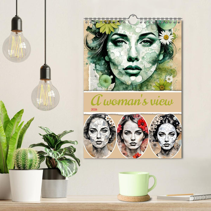 A woman's view (CALVENDO Monthly Calendar 2026)