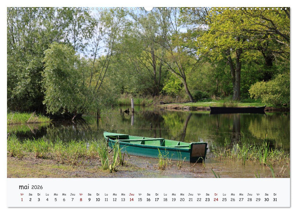 Presqu'île et pays de Guérande - Entre plage et marais (CALVENDO Calendrier mensuel 2026)