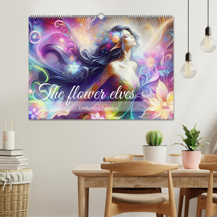The flower elves Enchanting harmony (CALVENDO Monthly Calendar 2026)
