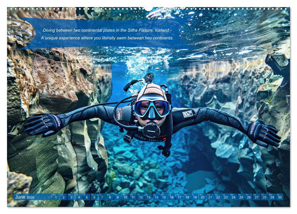 Crazy ideas for adventure enthusiasts (CALVENDO Monthly Calendar 2026)