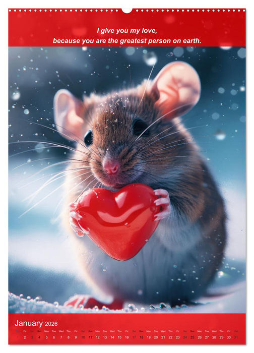 I'll give you my love (CALVENDO Premium-Calendar 2026)