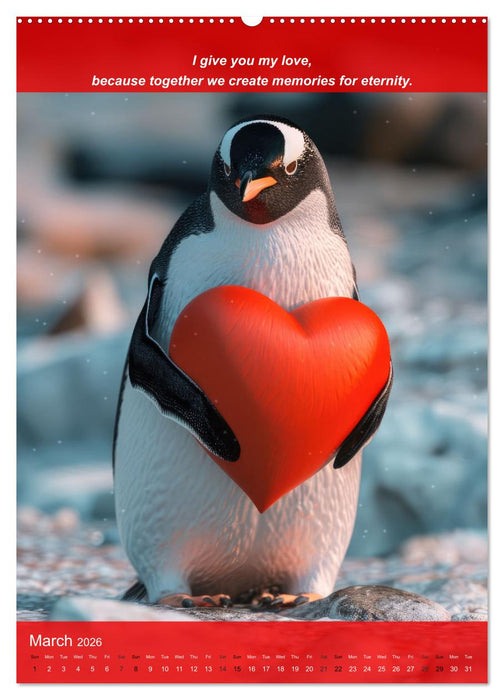 I'll give you my love (CALVENDO Premium-Calendar 2026)