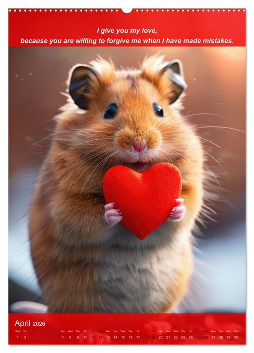 I'll give you my love (CALVENDO Premium-Calendar 2026)