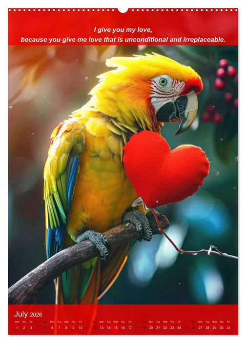 I'll give you my love (CALVENDO Premium-Calendar 2026)