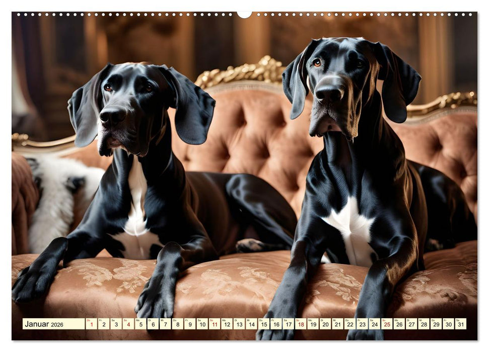 Giganten der Hundwelt (CALVENDO Wandkalender 2026)