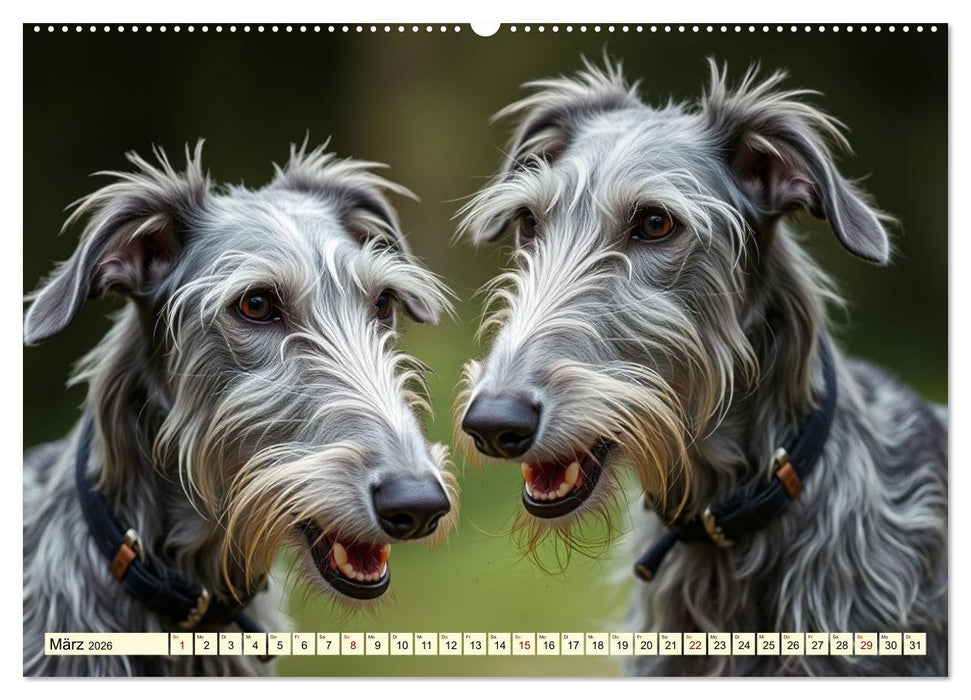 Giganten der Hundwelt (CALVENDO Wandkalender 2026)