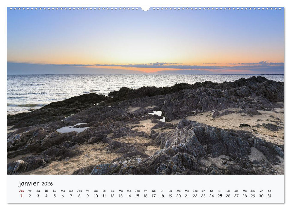 Presqu'île et pays de Guérande - Entre plage et marais (CALVENDO Calendrier supérieur 2026)