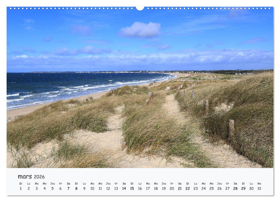 Presqu'île et pays de Guérande - Entre plage et marais (CALVENDO Calendrier supérieur 2026)