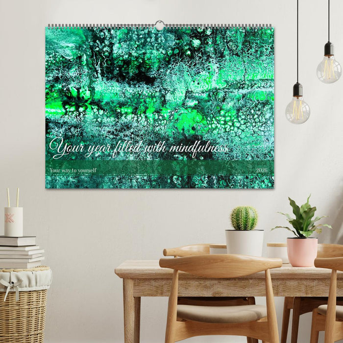 Your year filled with mindfulness (CALVENDO Monthly Calendar 2026)