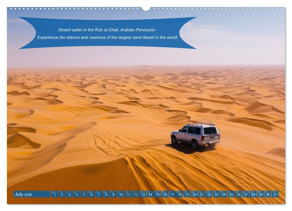 Crazy ideas for adventure enthusiasts (CALVENDO Premium-Calendar 2026)