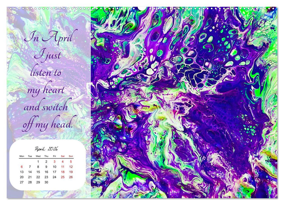 Your year filled with mindfulness (CALVENDO Premium-Calendar 2026)