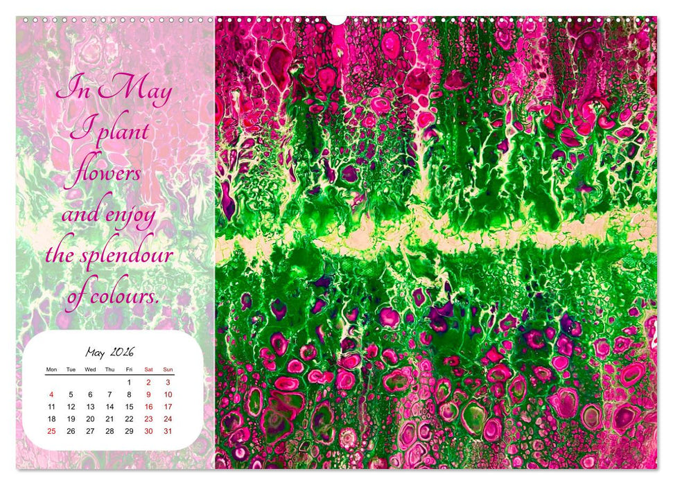 Your year filled with mindfulness (CALVENDO Premium-Calendar 2026)