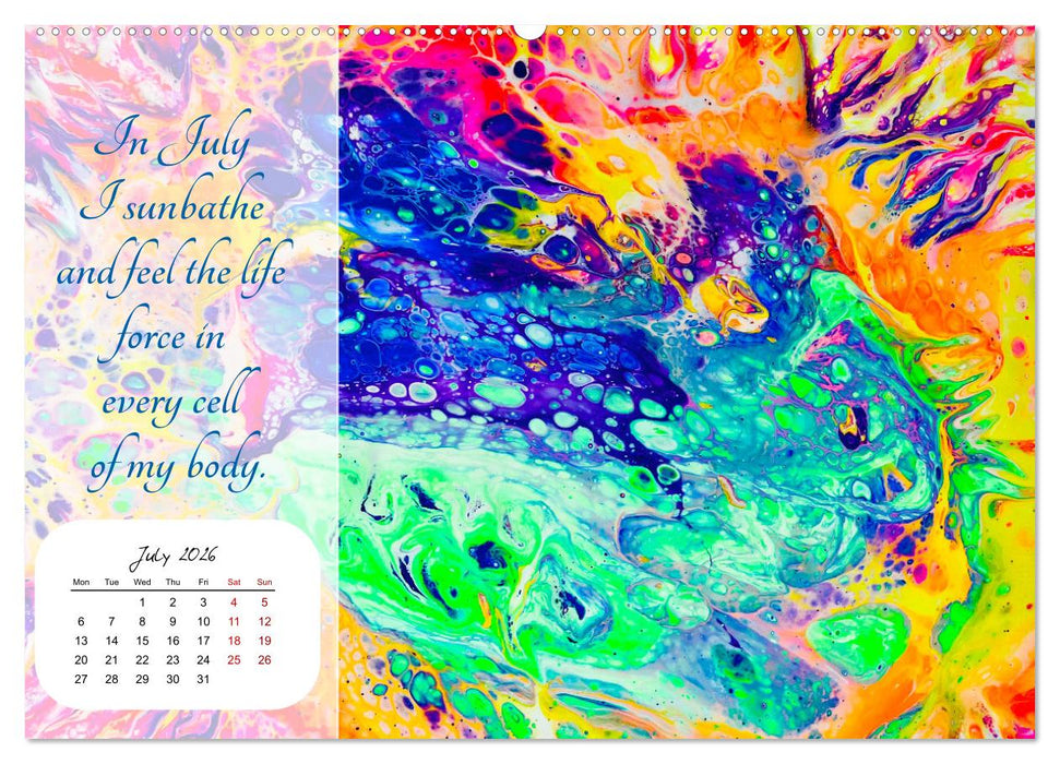 Your year filled with mindfulness (CALVENDO Premium-Calendar 2026)