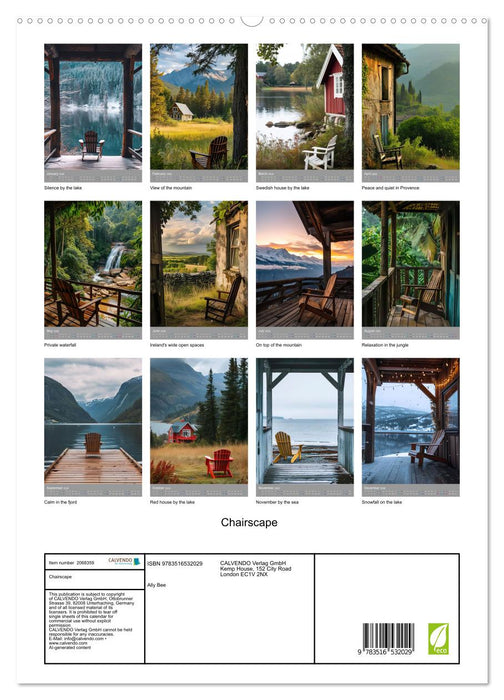 Chairscape (CALVENDO Premium-Calendar 2026)