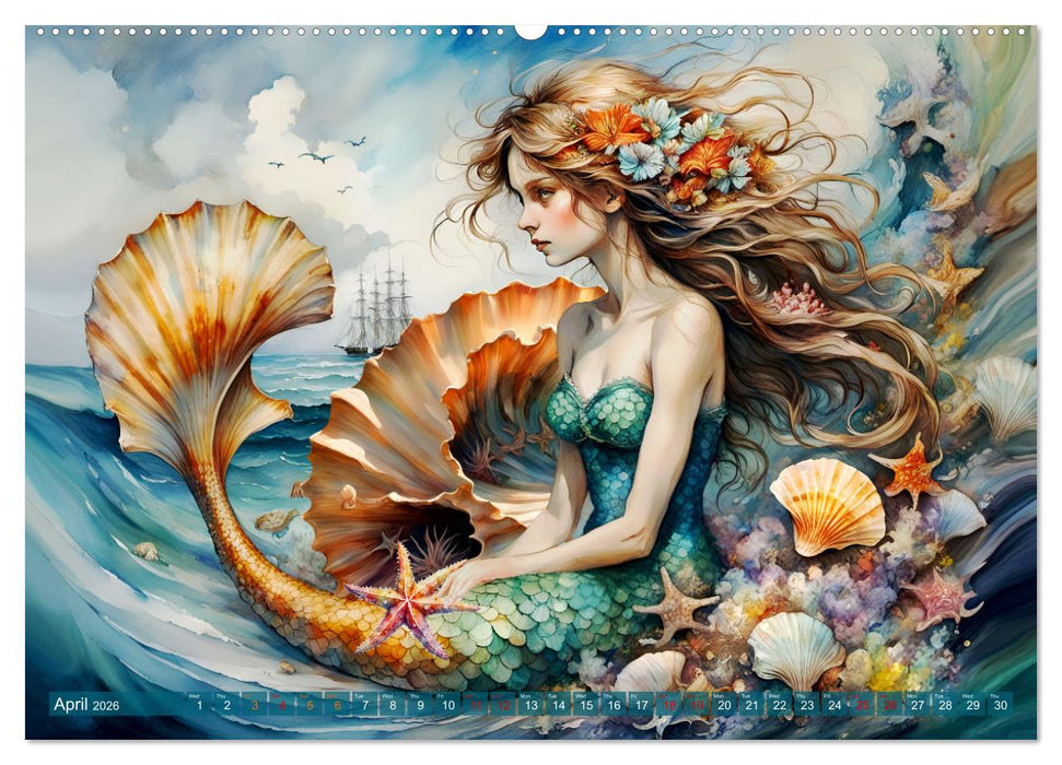 Conch queens (CALVENDO Premium-Calendar 2026)