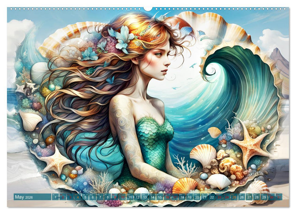 Conch queens (CALVENDO Premium-Calendar 2026)