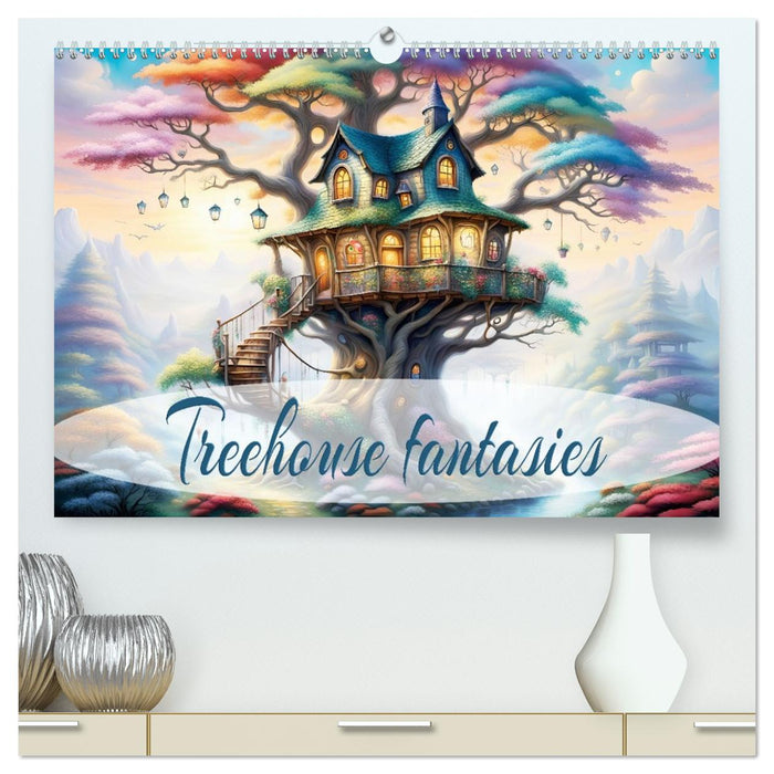 Treehouse fantasies (CALVENDO Premium-Calendar 2026)
