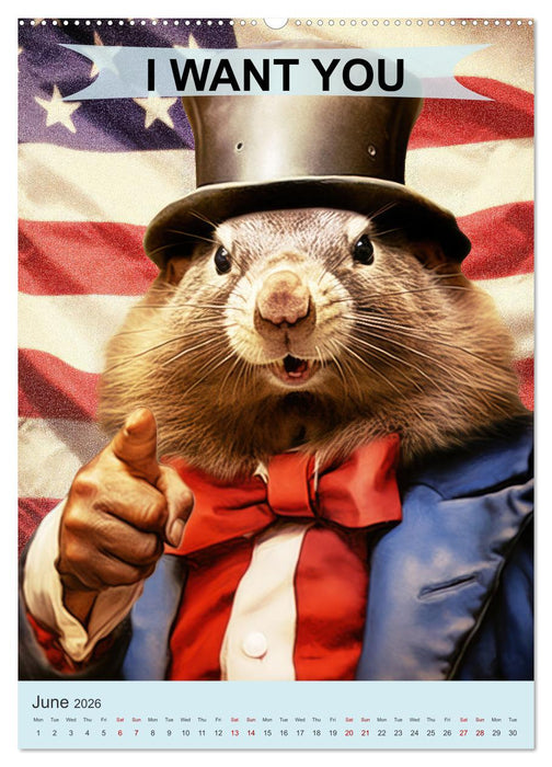 I want you animals (CALVENDO Premium-Calendar 2026)