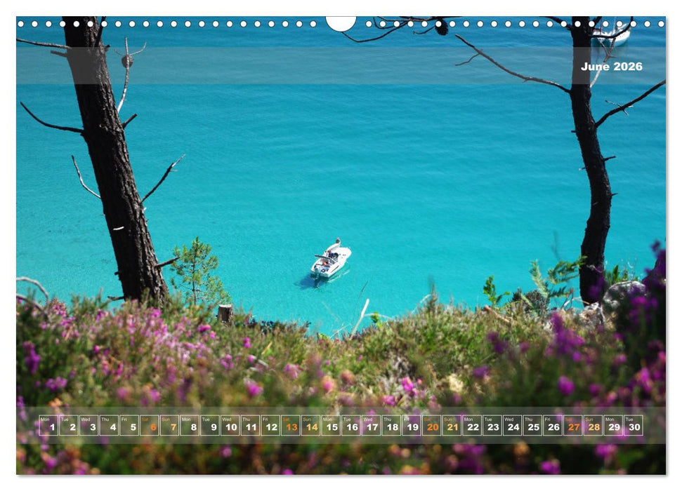 Natural landscape of France (CALVENDO Monthly Calendar 2026)