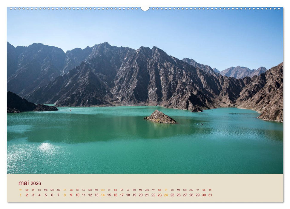 Entre pierres et sable (CALVENDO Calendrier mensuel 2026)