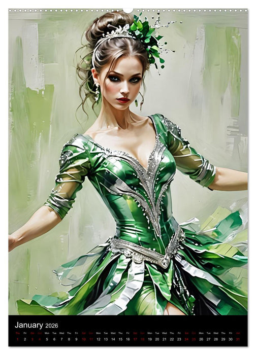 Dancing Elegance (CALVENDO Monthly Calendar 2026)