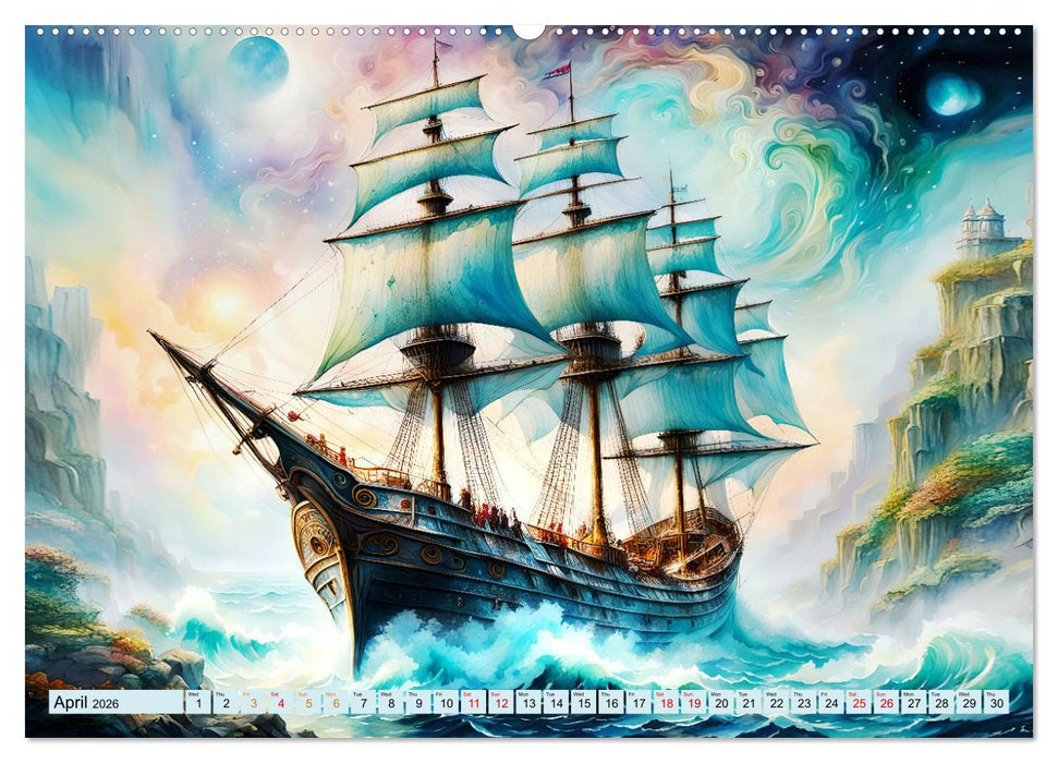 Sail of eternity (CALVENDO Monthly Calendar 2026)
