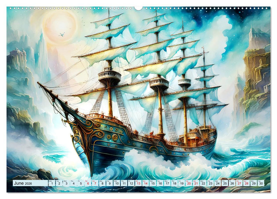 Sail of eternity (CALVENDO Monthly Calendar 2026)