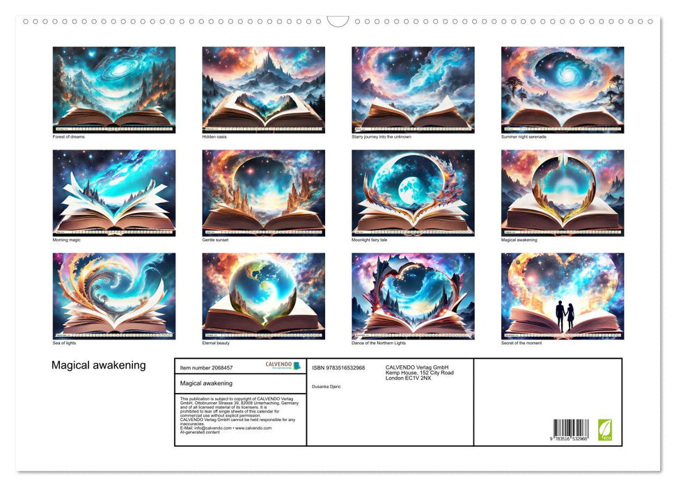 Magical awakening (CALVENDO Monthly Calendar 2026)