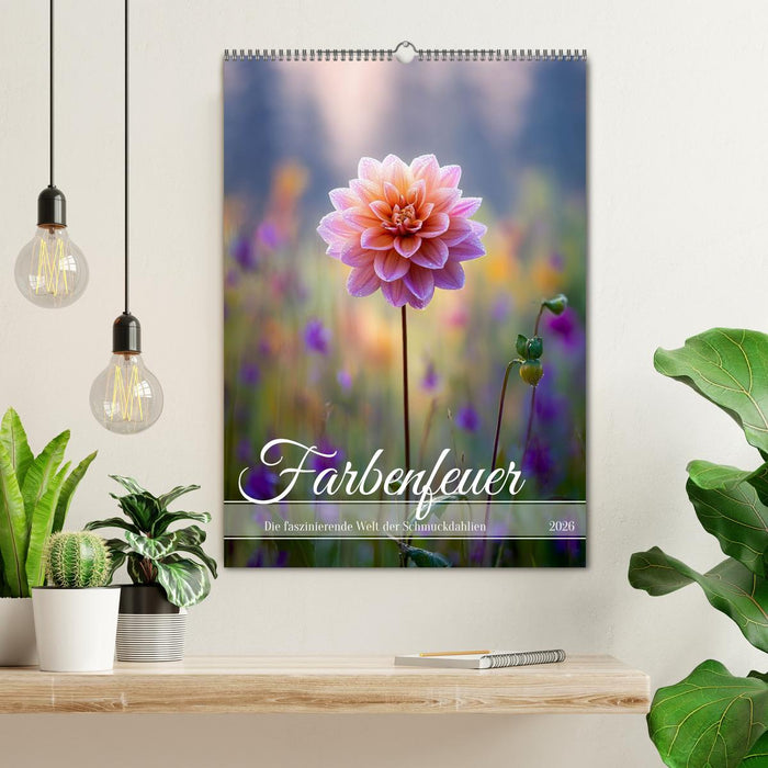 Farbenfeuer (CALVENDO Wandkalender 2026)