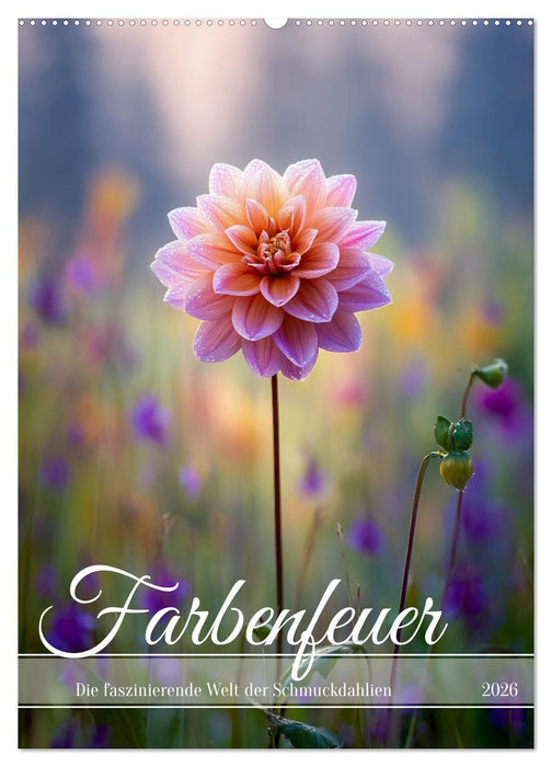 Farbenfeuer (CALVENDO Wandkalender 2026)