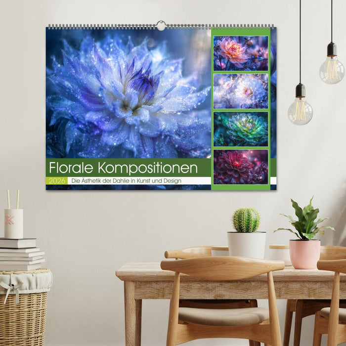 Florale Kompositionen (CALVENDO Wandkalender 2026)