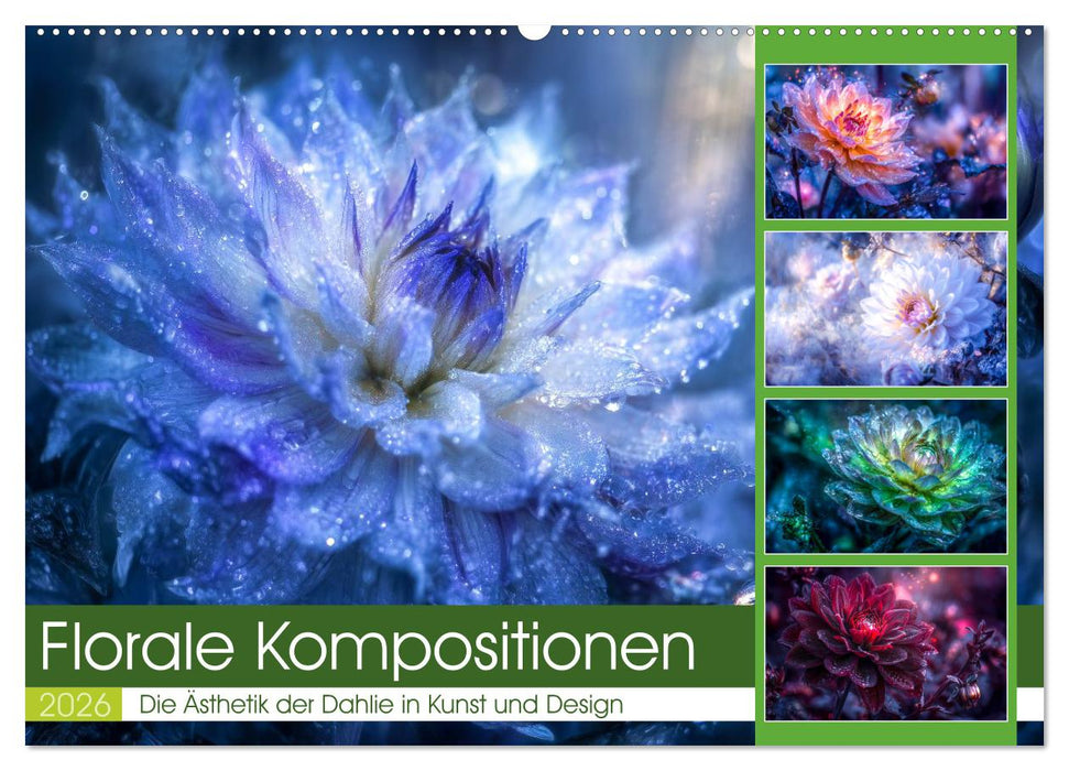 Florale Kompositionen (CALVENDO Wandkalender 2026)
