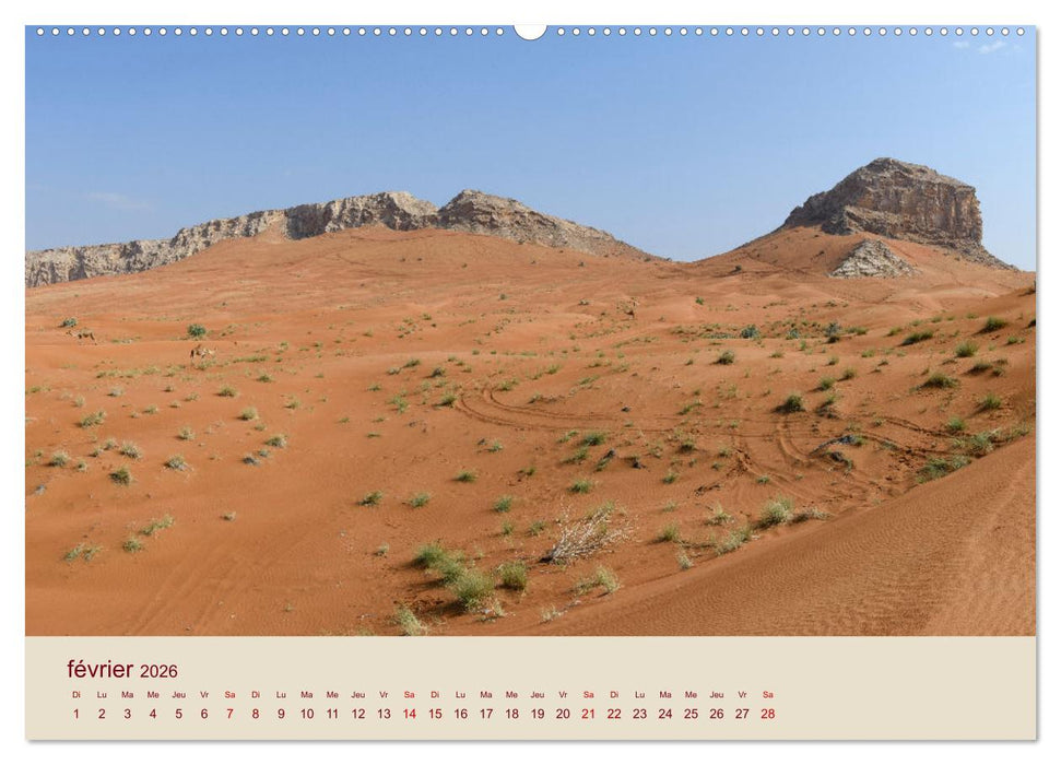 Entre pierres et sable (CALVENDO Calendrier supérieur 2026)