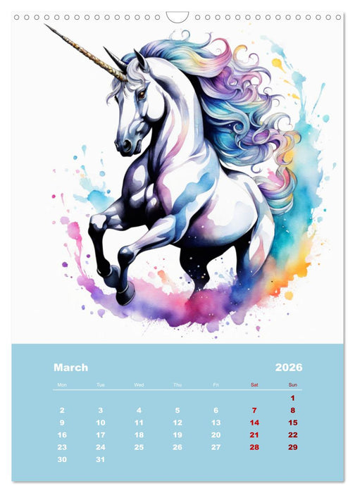 An enchanted world (CALVENDO Monthly Calendar 2026)