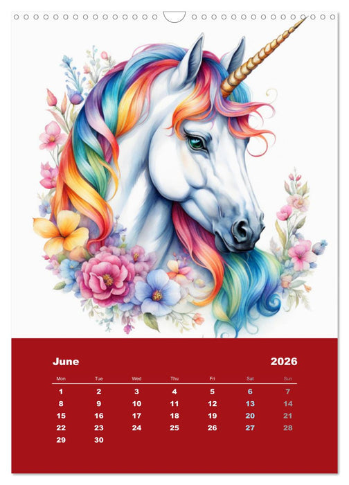 An enchanted world (CALVENDO Monthly Calendar 2026)