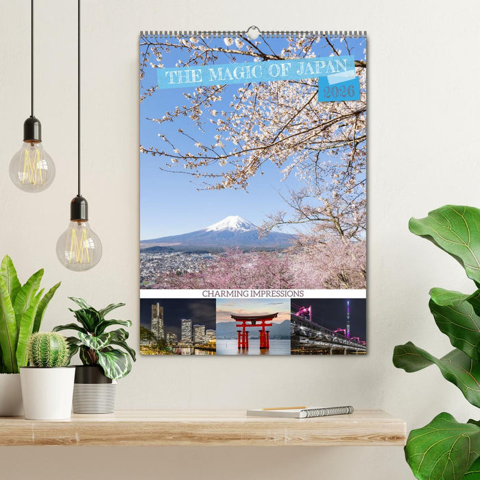 THE MAGIC OF JAPAN Charming impressions (CALVENDO Monthly Calendar 2026)