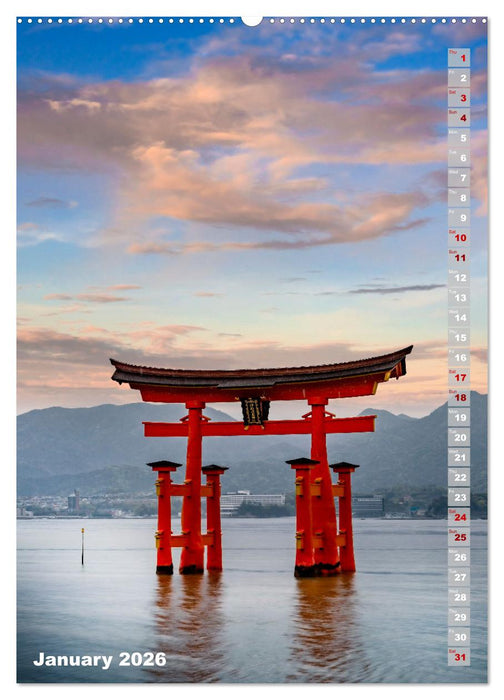 THE MAGIC OF JAPAN Charming impressions (CALVENDO Monthly Calendar 2026)