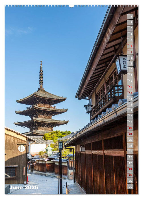 THE MAGIC OF JAPAN Charming impressions (CALVENDO Monthly Calendar 2026)