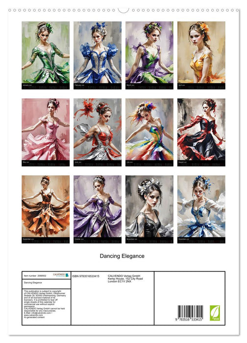 Dancing Elegance (CALVENDO Premium-Calendar 2026)