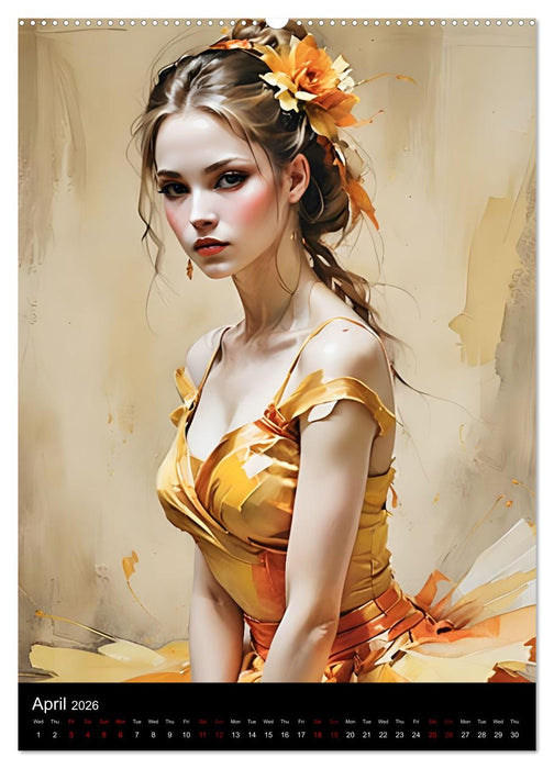 Dancing Elegance (CALVENDO Premium-Calendar 2026)