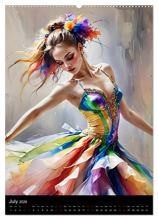 Dancing Elegance (CALVENDO Premium-Calendar 2026)