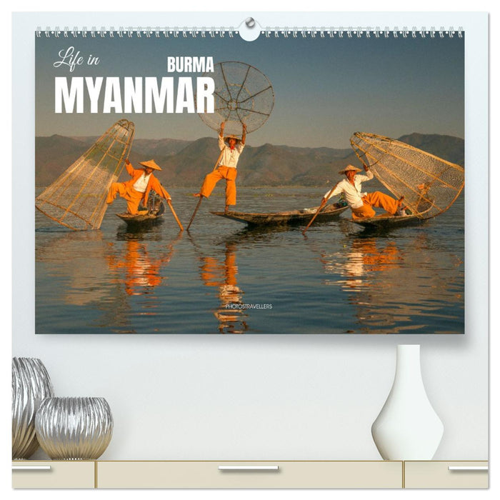 Life in Myanmar, Burma (CALVENDO Premium-Calendar 2026)