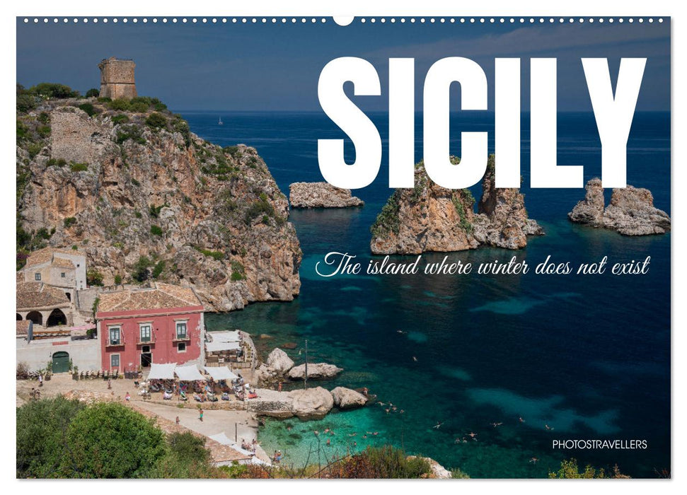 Sicily - The island where winter does not exist (CALVENDO Monthly Calendar 2026)