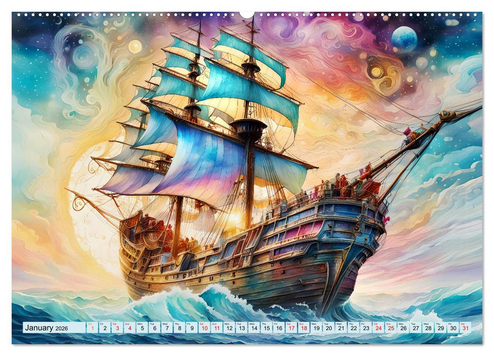 Sail of eternity (CALVENDO Premium-Calendar 2026)