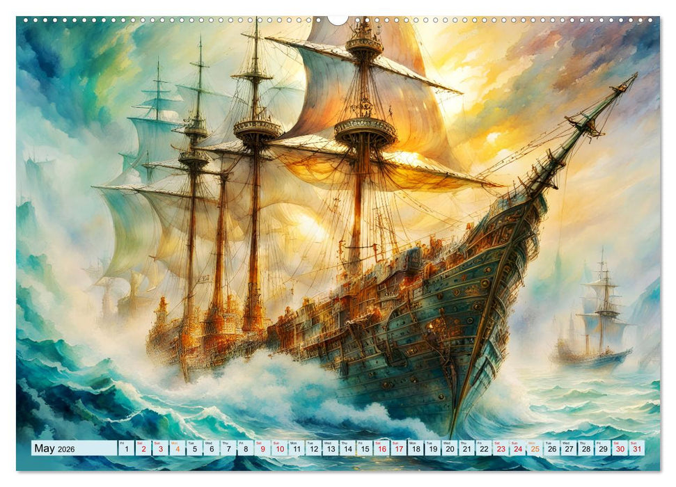 Sail of eternity (CALVENDO Premium-Calendar 2026)