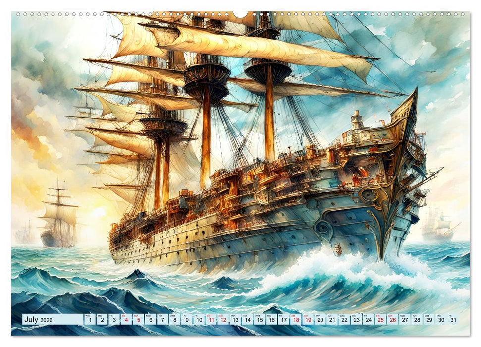 Sail of eternity (CALVENDO Premium-Calendar 2026)